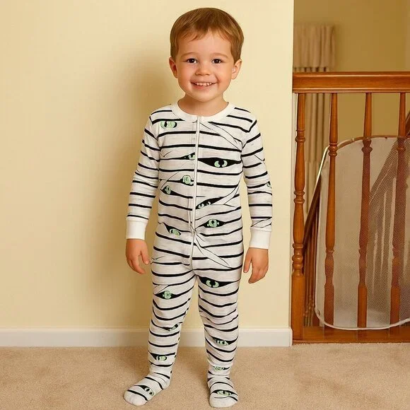 Old Navy Kids One Piece Halloween Footie Size 3T