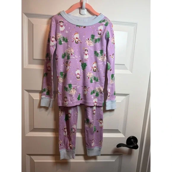 Hanna Andersson Kids US 5 St Lucia Swedish Holiday Organic Cotton Pajama Set