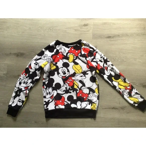 Mickey Mouse Fleece Child‎ Pajama Top Small