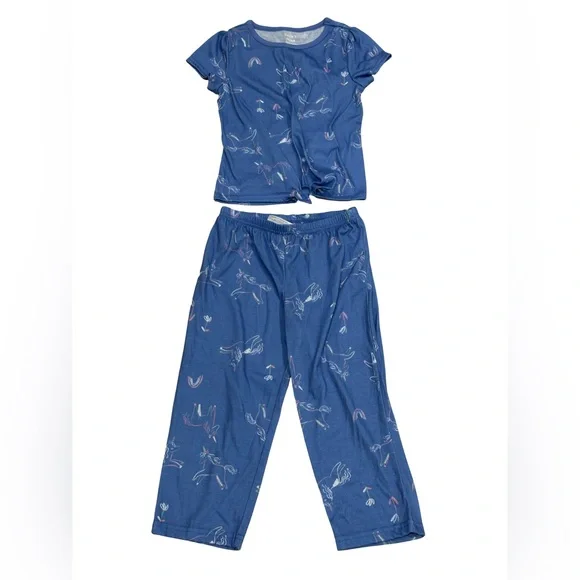 Carter’s Girls 2-Piece Pajama Set Unicorn Print Size 4T