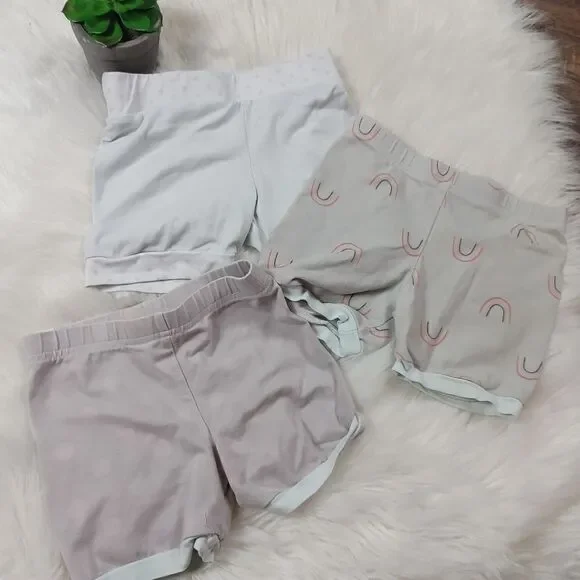 Lot (3) Sweet Honey Sleep Shorts Lot 5y/6y Girls P