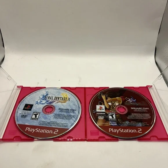 Final Fantasy X -&- X-2 -Sony PlayStation 2 Disc Only