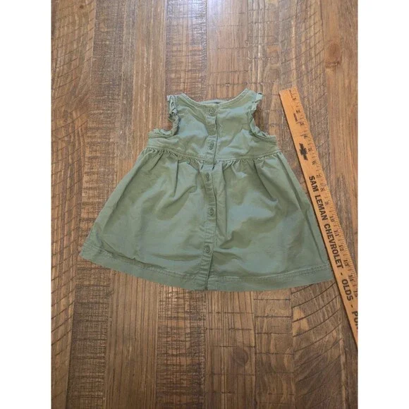 BabyGap Army Green Dress Size 6-12