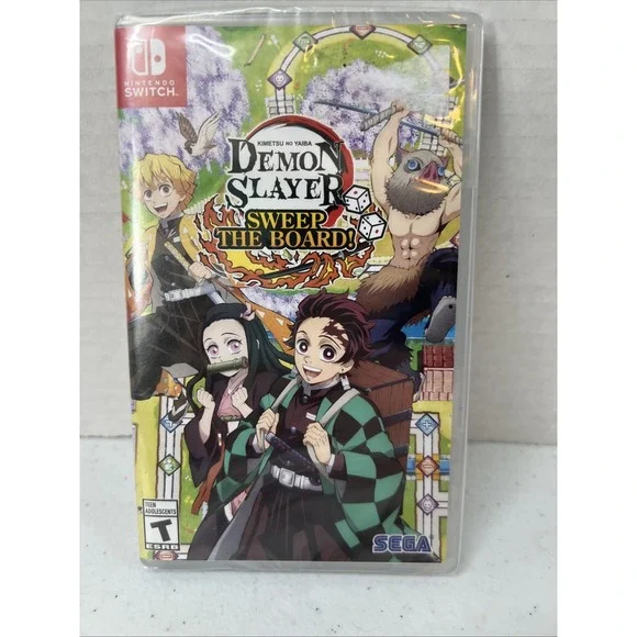 Demon Slayer-Kimetsu No Yaiba-Sweep the Board! - Nintendo Switch New Sealed
