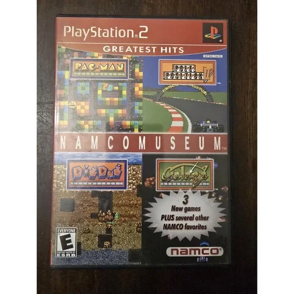 Namco Museum PS2 PlayStation 2 Greatest Hits -‎ Complete CIB