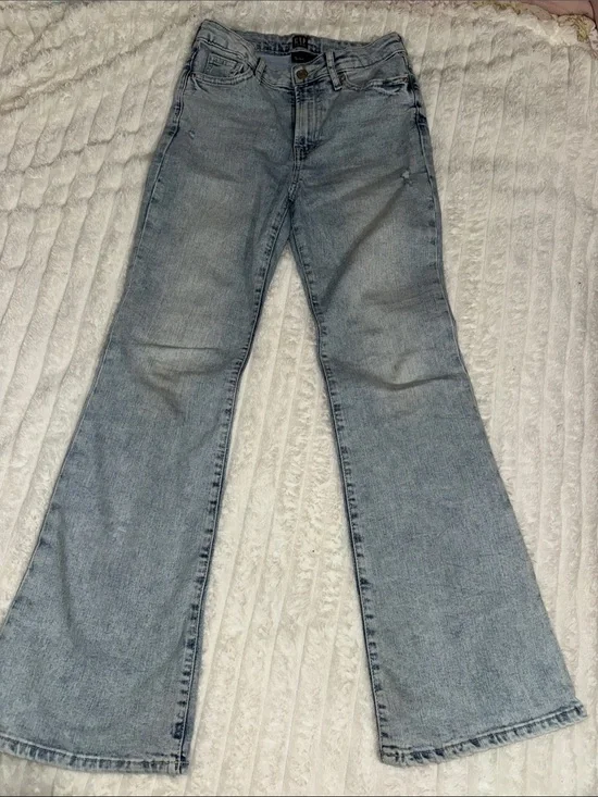 GAP Girls Light Blue Flare Jeans