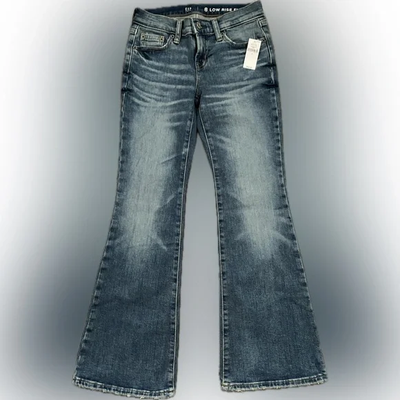GAP Teen Low Rise Flare Jeans - Size 8 - NWT - Girls