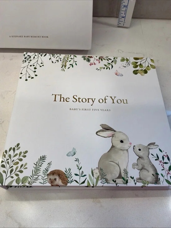 The Story of You Keepsake Memory Book for Baby First Five Years Baby Album