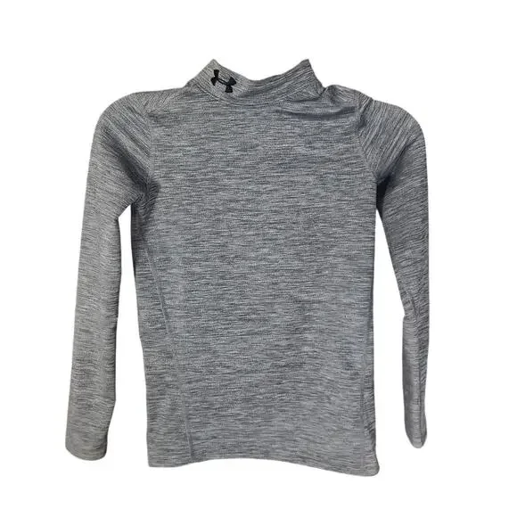 Under Armour Cold Gear Fleece Mock Youth Medium