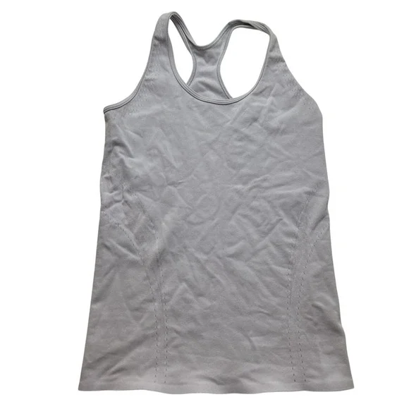 Iviva Lululemon Girls Tank Size 12 Light Compression Purple Racerback Top