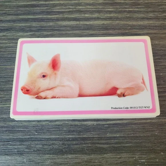 Jumbo Pig Picture Novelty‎ Pencil Eraser Pop by dci 3