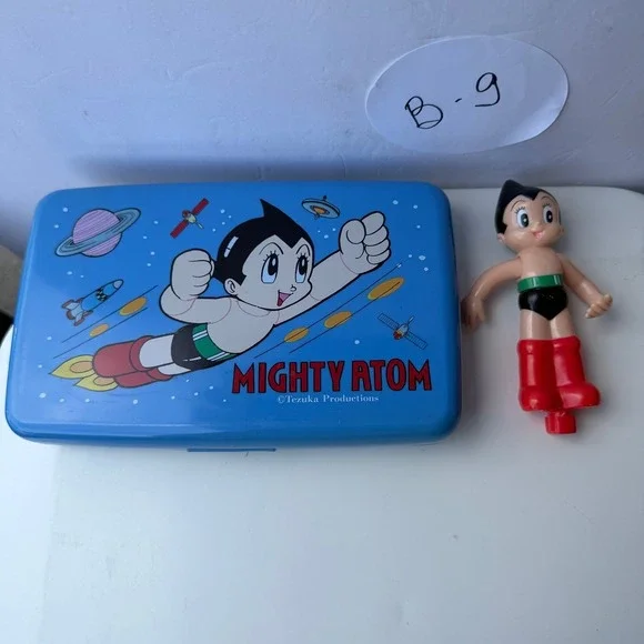 Vintage Mighty Atom Astro Boy Stationery Pencil Case Set B-9