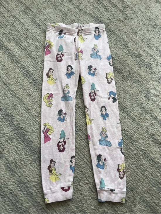 GAP Pink Disney Princess Printed Pajama Bottoms