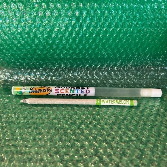 Smencils RETRO Colored -WATERMELON- Gourmet Scented Pencil Eco Newspaper
