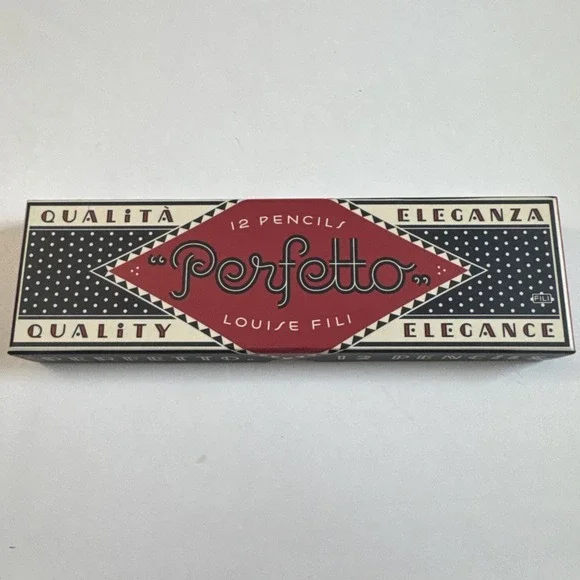 Princeton Architectural Press Perfetto No.2 12pc Set Black/Red Never Open Box