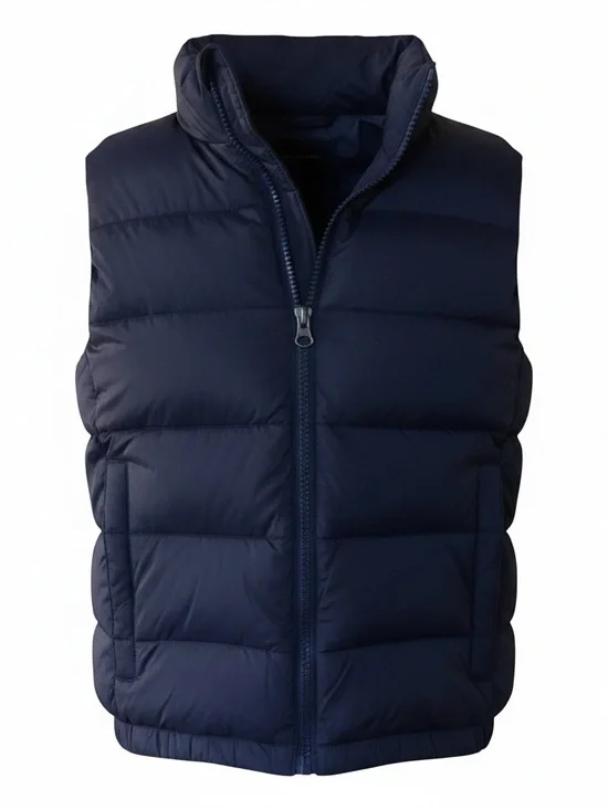 Gap Kids Puffer Utility Vest Navy‎ Blue Size S NWT