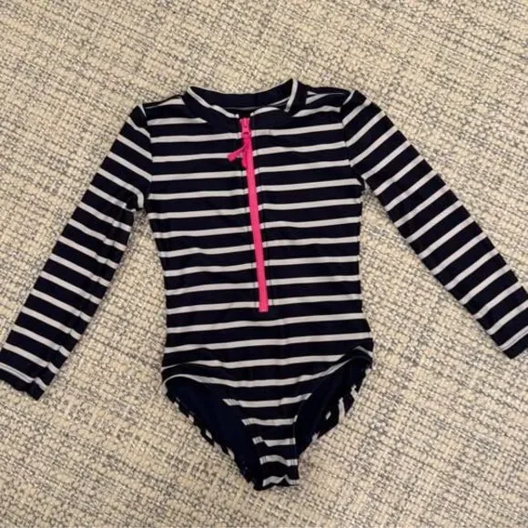 Gap kids one piece long sleeve bathing suit - size XS