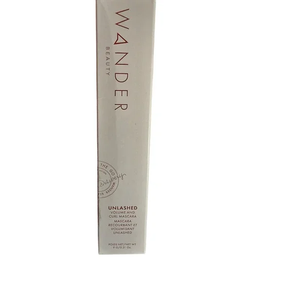Wander Beauty Unlashed Volume and Curl Mascara Tarmac Black 9g 0.31oz New Box