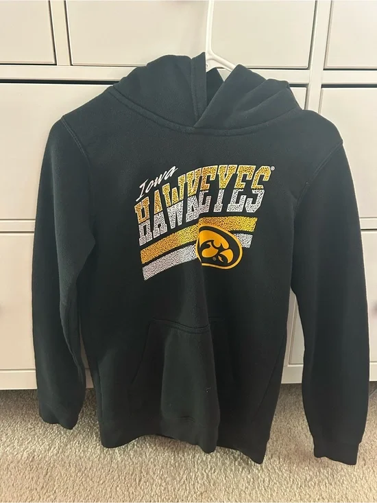 Iowa Hawkeyes Black & Gold Hoodie