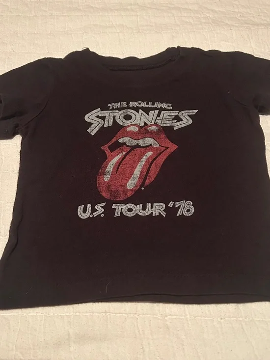 Rolling Stones 12m Baby Tee