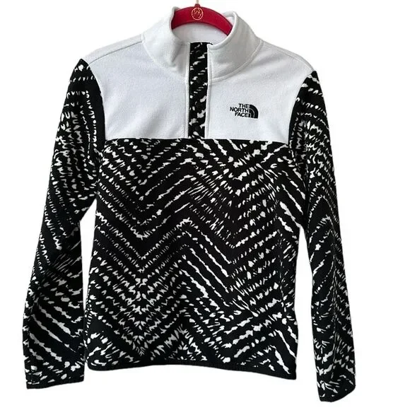 The North Face Kids Glacier Quater Snap Pullover Fleece Medium