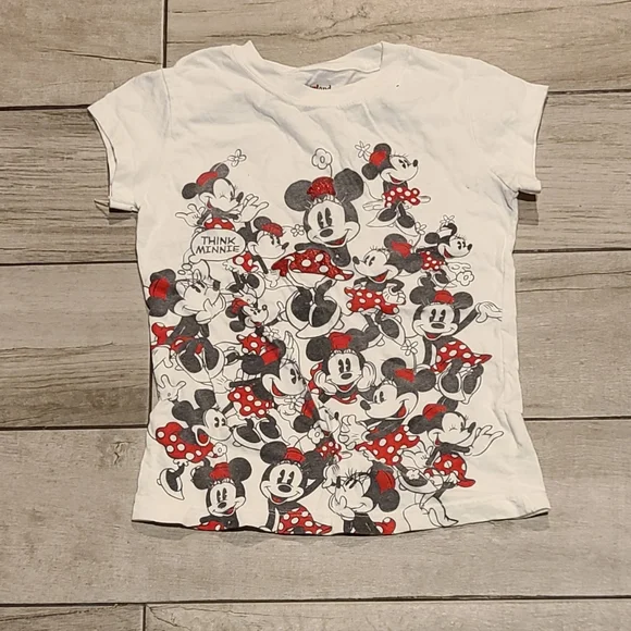 🍦Minnie mouse girls tee🪅
