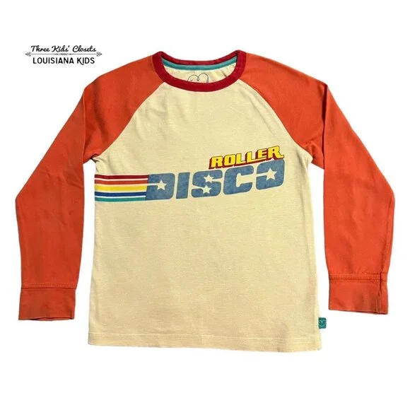 Little Bird By Jools Oliver 5-6Y Roller Disco Raglan Shirt