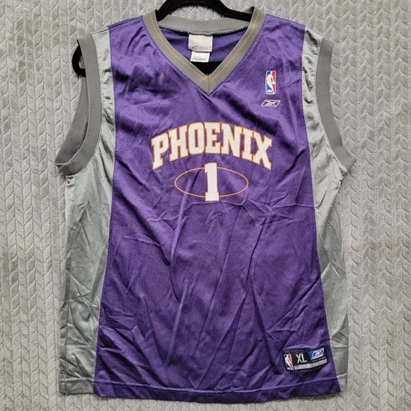 Vintage Reebok Phoenix Suns Penny Hardaway Jersey Youth Size XL /Men's‎ Medium