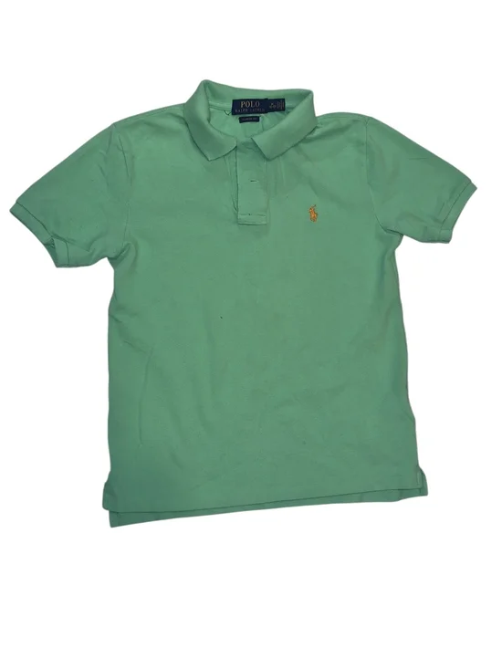 Ralph Lauren Kids Short Sleeve Mint Polo with Embroidered Pony