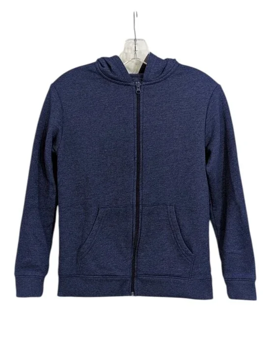Cat & Jack Full Zip Hoodie / Light Jacket - Blue - Size Large 10/12 Boys Girls
