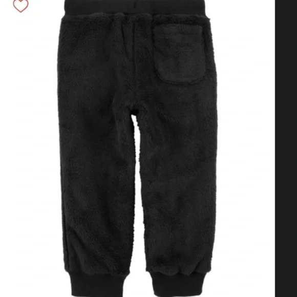 Unisex warm cozy pull-on fuzzy jogger Sz 27x26