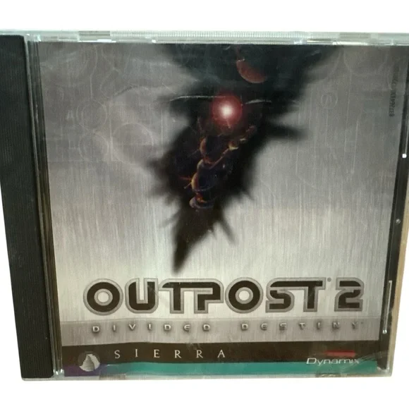 Outpost 2 Divided Destiny (Windows 95‎ PC) CD-ROM