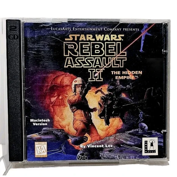 Star Wars Rebel Assault II 2 The Hidden Empire Macintosh Edition Vincent Lee