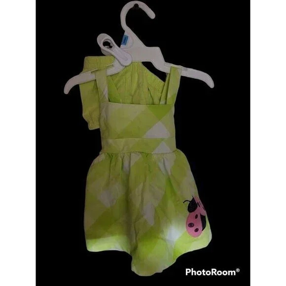 Girl's‎ Carter's 2PC Tank Dress Size 3M (E74)