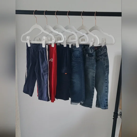Baby Boy Pants Lot Bundle size 12 months - 6 Total‎
