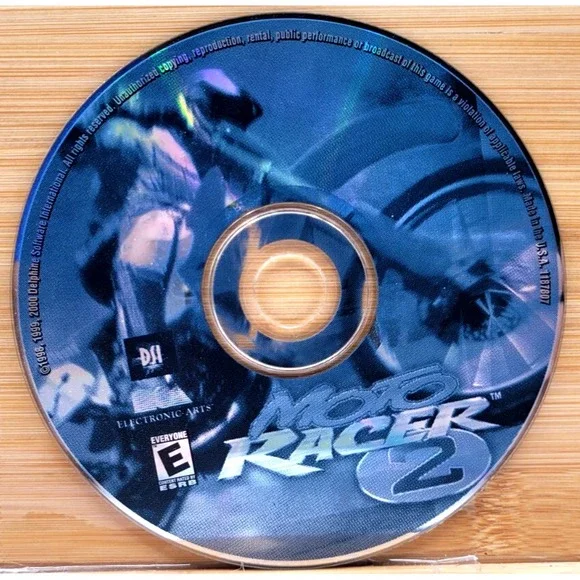 MOTO RACER PC GAME FOR WINDOWS 95 - Electronic Arts‎ 1997 - Disc Only