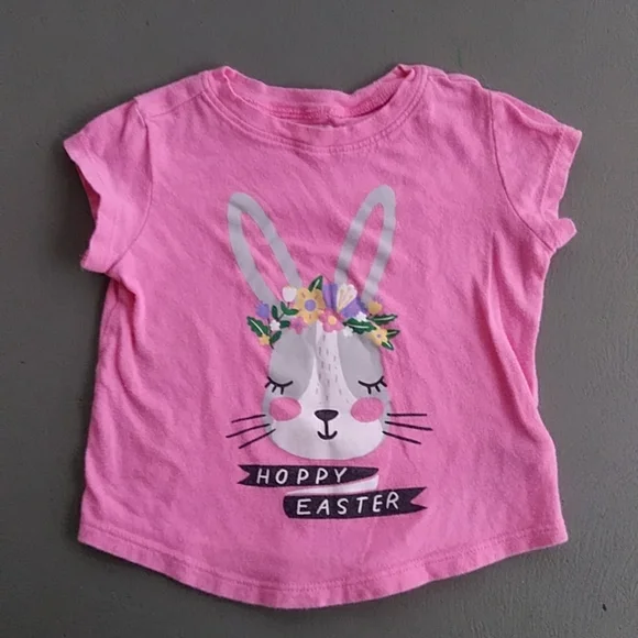 Baby Girl 12 - 18 Month Old Navy Easter Top / T-Shirt