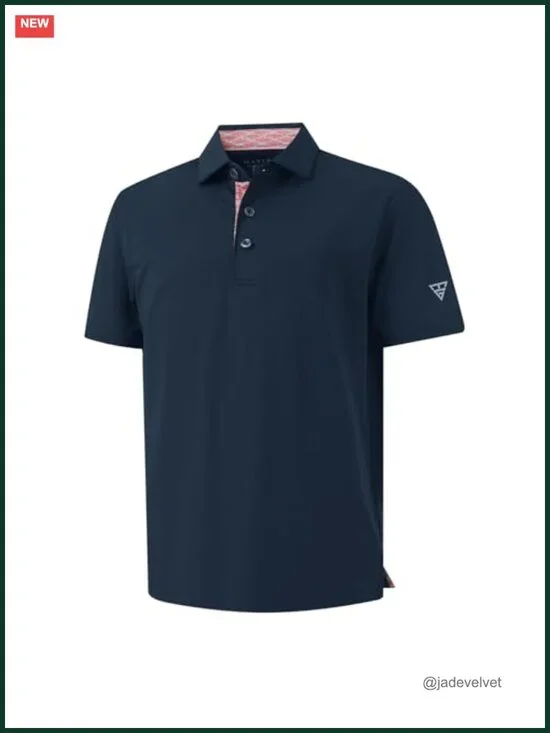 Boys Polo Shirt Youth Short Sleeve Performance Dry Fit Stretch Active Casual