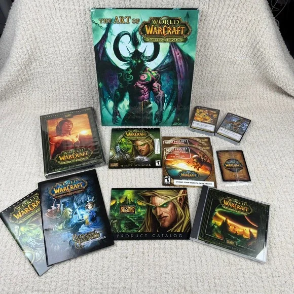 World of Warcraft The Burning Crusade Collector's Edition PC Blizzard Box INCOMP