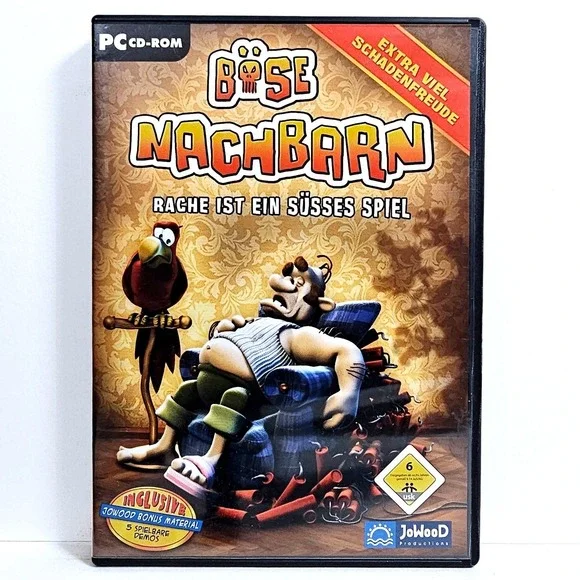 Böse Nachbarn JoWooD‎ PC Video Game German Import CD-ROM 9006113093053