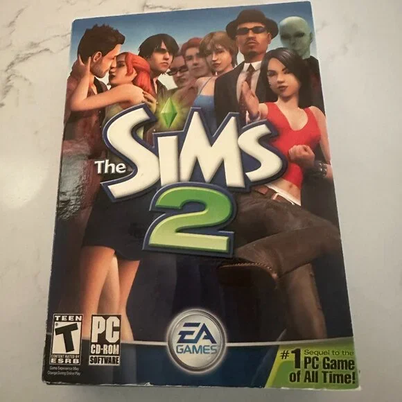 Sims 2 PC CD-ROM 4 Disk Set