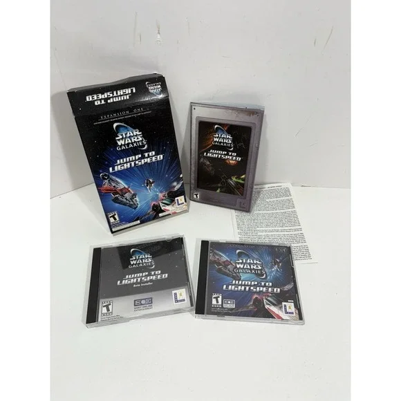 Star Wars Galaxies‎ Jump to Lightspeed Expansion One PC Retail Box 100+ Level