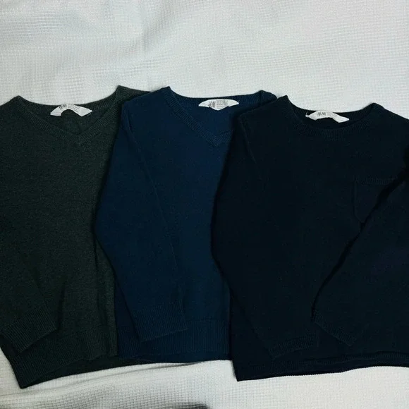 H&M Bundle of 3‎ boys knit sweaters size 2-4Y