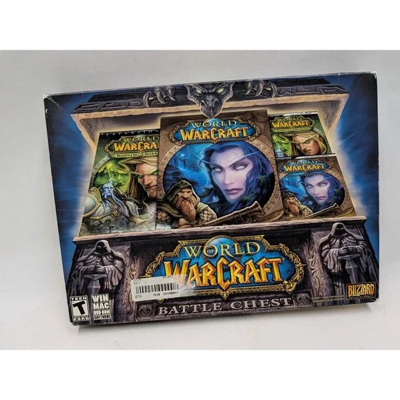 World of Warcraft Battle Chest PC Mac Blizzard Burning Crusade Strategy Guides