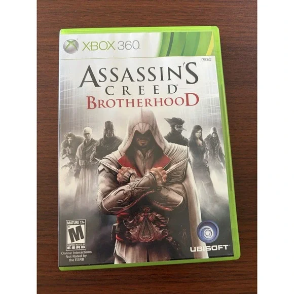 Assassin's Creed: Brotherhood (Microsoft Xbox 360, 2010) Video Game CIB‎