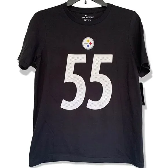 Nike Pittsburgh Steelers Busch #55 youth large T-shirt
