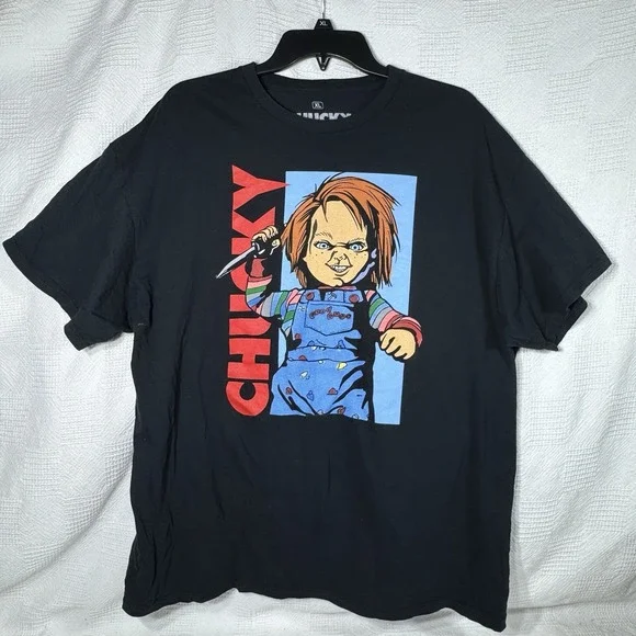 Chucky Shirt‎ Universal Studios Size XL Childs Play Vintage Ripple Junction