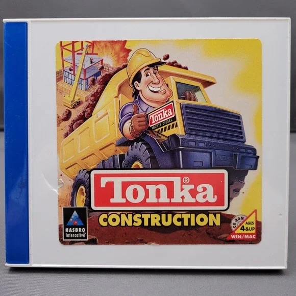 Tonka Construction by Hasbro Interactive (CD-ROM, 1996)