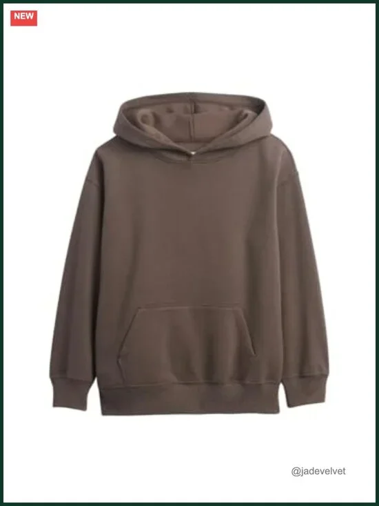 Boys Vintage Soft Crewneck Sweatshirt Kangaroo Pocket Long Sleeve Pullover