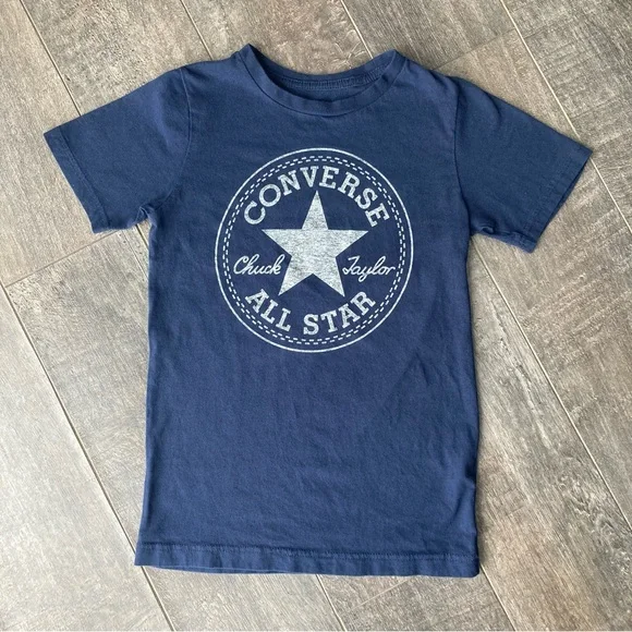 Converse Chuck‎ Taylor Kids Medium Navy Blue T-Shirt